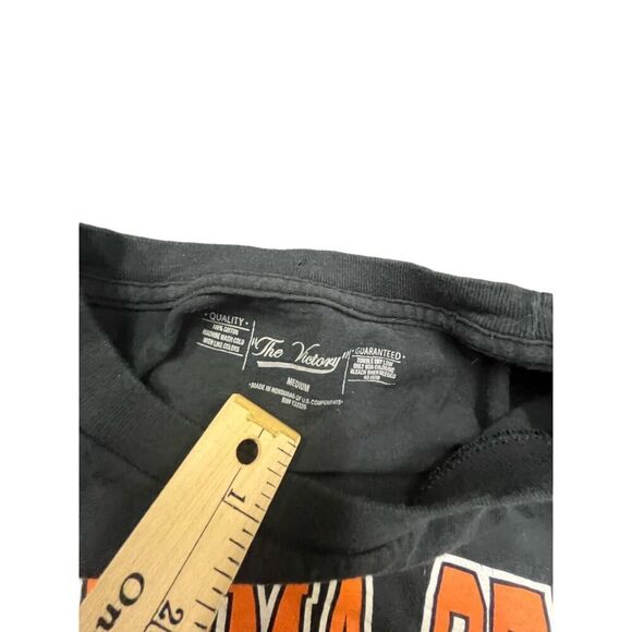 Y2K Oklahoma State University Black T-Shirt Sz Medium - Picture 4 of 4